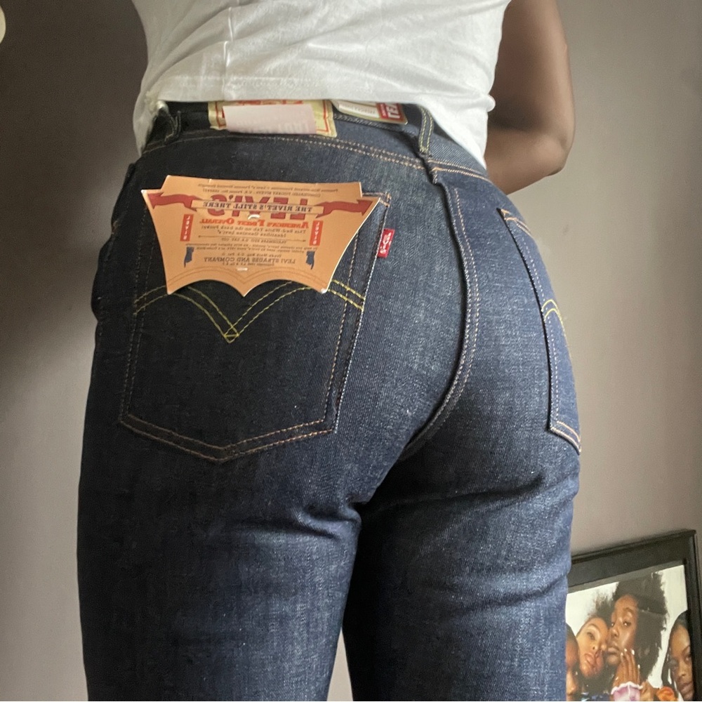 Dark Wash Vintage 701 Levi’s